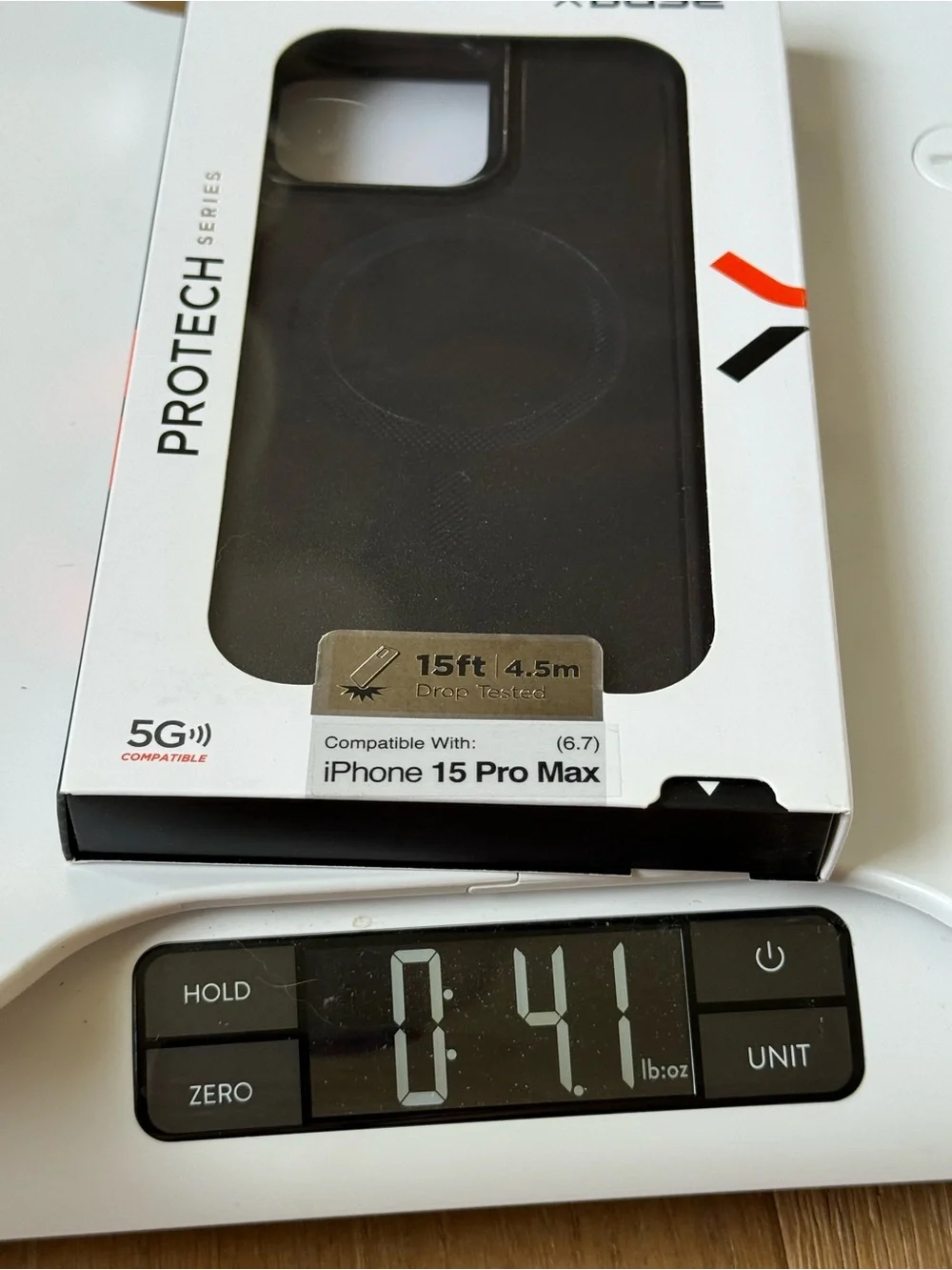 New ProTech Series Black Case for iPhone 15 Pro Max or iPhone 6.7” case black